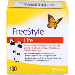 FREESTYLE Lite teststrimler uten koding, 100 stk