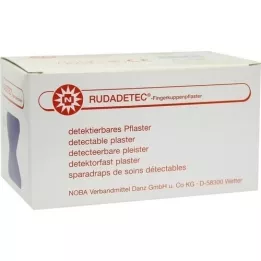 Rudadetec Detectable Fingertip Patch Blue, 100 stk