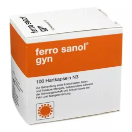 FERRO SANOL gyn harde kapsler med msr belagte pellets, 100 stk