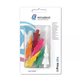 Miradent I-Prox Chx Interdental Pensler Alle Farger &amp; stk &amp; Rken, 6 stk