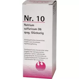 NR.10 Sodium Sulfuricum D 6 Spag