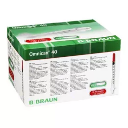 OMNICAN InsulinSpr.1 ml U40 M.Kan.0.30x12 mm Singel, 100x1 ST
