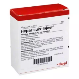 HEPAR SUIS Inneel Ampoules, 10 stk