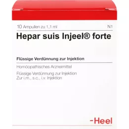 HEPAR SUIS Inneel Forte Ampoules, 10 stk