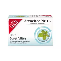 H&amp;S Diaré-tefilterposer, 20X1,5 g