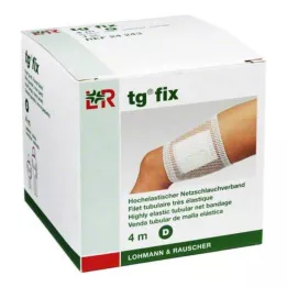 TG fiksnettbandasje D 4 m hvit, 1 stk