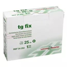 TG fiksnettbandasje C 25 m hvit, 1 stk