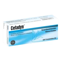 CEFADYN Filmdrasjerte tabletter, 100 stk
