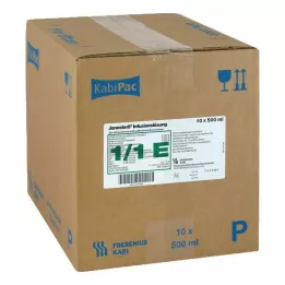 JONOSTERIL Infusjonsløsning av plast, 10X500 ml