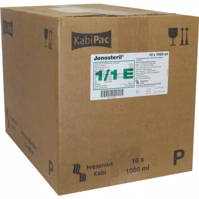 JONOSTERIL Infusjonsløsning av plast, 10X1000 ml JONOSTERIL Infusjonsløsning av plast, 10X1000 ml