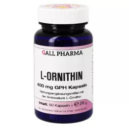 L-ORNITHIN 400 mg kapsler, 60 stk