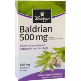 KNEIPP Balrian 500 belagte tabletter, 90 stk