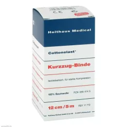 KURZZUGBINDE Bomullslast 12 cmx5 m, 1 stk