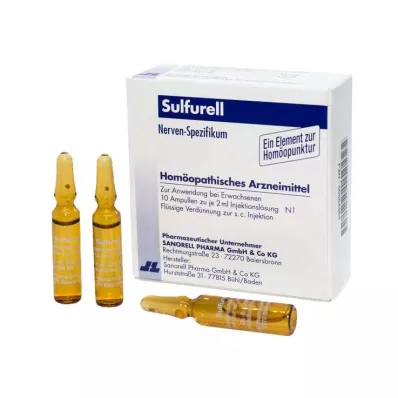 SULFURELL ampules, 10x2 ml SULFURELL ampules, 10x2 ml