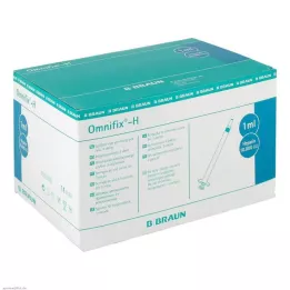 OMNIFIX Heparinspray 1 ml 10 000 IE lateksfri, 100X1 ml