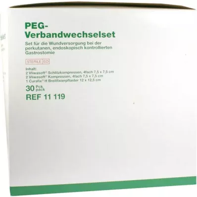 PEG Forbindingsskiftesett, 30 stk PEG Forbindingsskiftesett, 30 stk