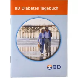 BD diabetisk dagbok for insulin diabetikere, 1 stk