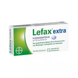 LEFAX ekstra væskekapsler, 20 stk