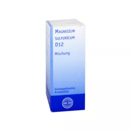 MAGNESIUM SULFURICUM D 12 fortynning, 20 ml