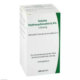 SOLUTIO HYDROXYQUIN. 0,4 %, 200 ml