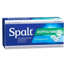 SPALT Hodepine myke kapsler, 50 stk