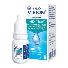 HYLO-VISION HD pluss øyedråper, 15 ml