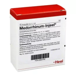 MEDORRHINUM Inneel Ampoules, 10 stk