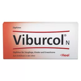VIBURCOL N Barne- og spedbarnsstikkpiller, 12 stk