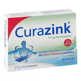 CURAZINK harde kapsler, 20 stk