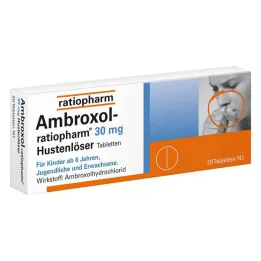 Ambroxol ratiopharm 30 mg hostestillende tabletter, 20 stk