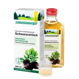 SCHWARZRETTICH Schoenenberger medisinsk plantejuice, 200 ml