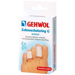 Gehwol polymer gel tåbeskyttelsesring, 2 stk