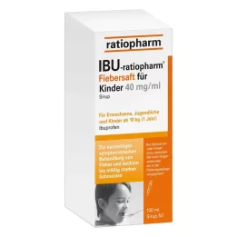 IBU-RATIOPHARM Febersirup for barn 40 mg/ml, 100 ml