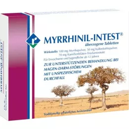 MYRRHINIL INTEST Overskytende tabletter, 50 stk