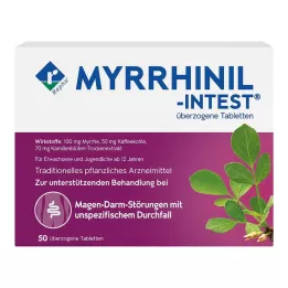 MYRRHINIL INTEST belagte tabletter, 50 stk