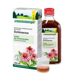 ECHINACEA SAFT Schoenenberger medisinsk plantejuice, 3X200 ml