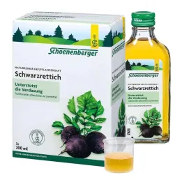 Svart reddik juice Schoenenberger, 3X200 ml