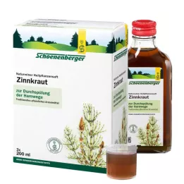 ZINNKRAUT SAFT Schoenenberger medisinsk plantejuice, 3X200 ml