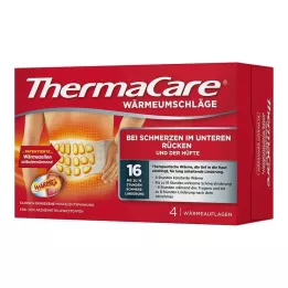 THERMACARE Ryggbind S-XL for smertelindring, 4 stk