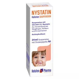 NYSTATIN Holsten Suspensjon, 24 ml