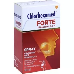 Chlorhexamed Forte alkoholfri 0,2% spray, 50 ml