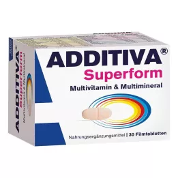 ADDITIVA Superform filmdrasjerte tabletter, 30 stk