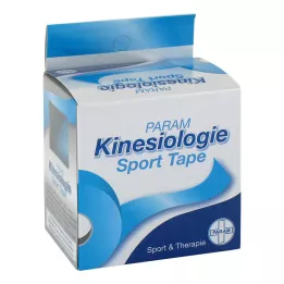 KINESIOLOGIE Sport Tape 5 cmx5 m blå, 1 stk