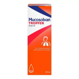 MUCOSOLVAN Dråper 30 mg/2 ml, 50 ml