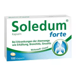 SOLEDUM Kapsler forte 200 mg, 100 stk