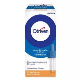 OTRIVEN 0,05 % nesedråper for barn, 10 ml