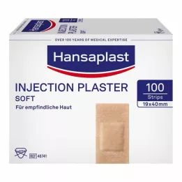 HANSAPLAST Myke injeksjonsgipsstrimler 19x40 mm, 100 stk