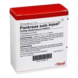 PANKREAS SUIS Inneel Ampoules, 10 stk