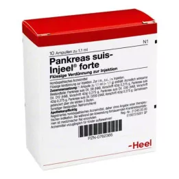 PANKREAS SUIS Inneel Forte Ampoules, 10 stk