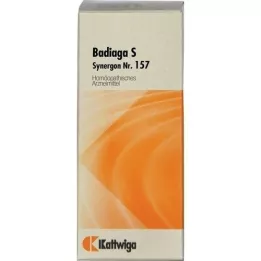 SYNERGON KOMPLEX 157 Badiaga S dråper, 20 ml